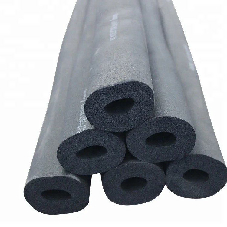 AC BLACK FOAM TUBE AIRCON PIPE FIRE RATED INSULATION 2M 1 1/8" I.D X 1/