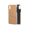 Environmental Cork Wood Shockproof Mobile Phone Cases Unique Design Personalized Cork Wooden Cover for iPhone X