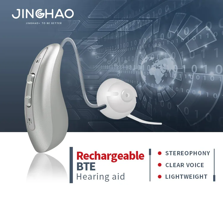 Telecoil Factory Prices Ear Amplifier Bte Rechargeable Digital Hearing