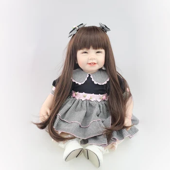baby dolls with long hair