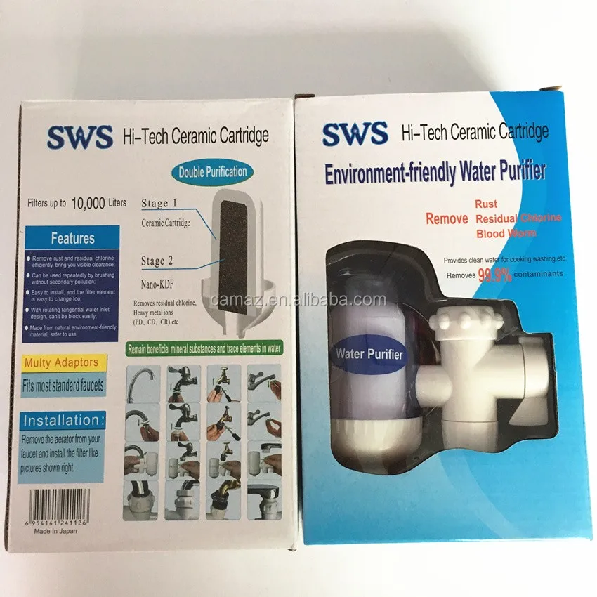 Ceramic Water Tap Filter Water Purifier For Remove Chlorine,Rust,Heavy