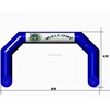 Inflatable Running Arch with LOGO print,Top quality sealed inflatable arch/Finish line/Start line with hanging banner