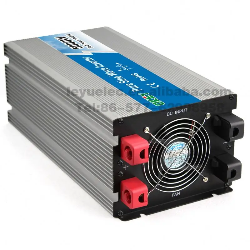 5kw High power factory price off grid 12v 220v pure sine wave battery inverter for emergency power