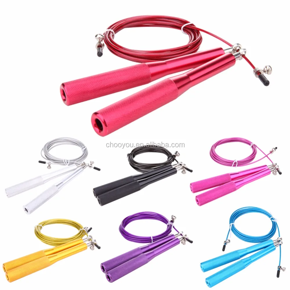 Wholesale Fitness Aluminium Plastic Adjustable Heavy Long Handle Jump Rope  Skipping - Buy China Wholesale Jump Rope $1.9