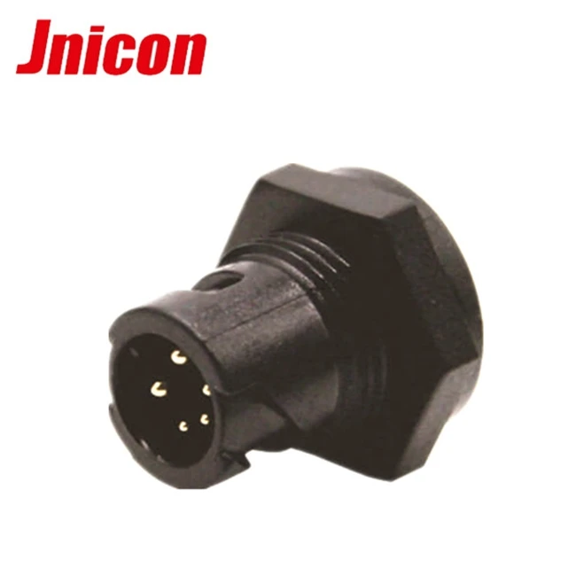 10A IP68 Waterproof M12 DC Connector Female Panel Mount for LED Light