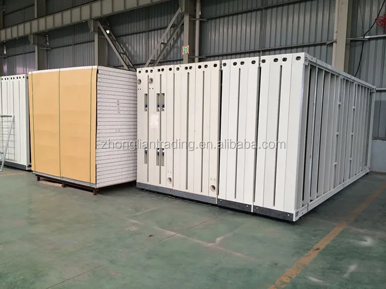 German low cost prefab 40 ft modern shipping container house for rent