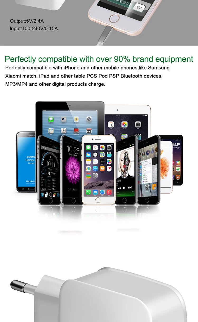 QC 3.0 Turbo Wall Fast Charging Adapter Mobile Phone Charger For iphone X Samsung Xiaomi mi9 USB Charger Quick Charge 3.0