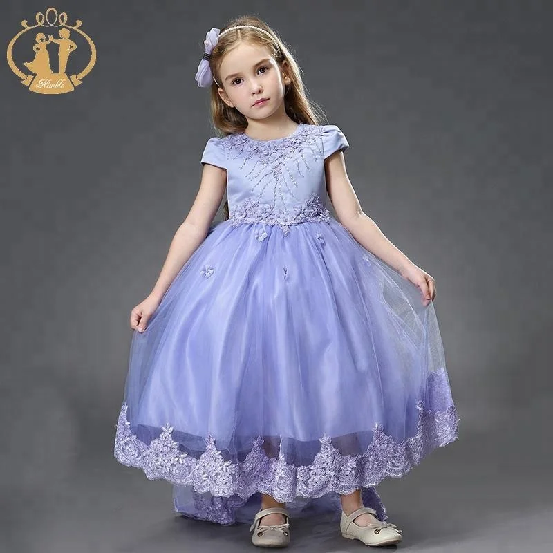 2018 High Fashion New Design Party Dresses For 6 Year Old Girl - Buy ...