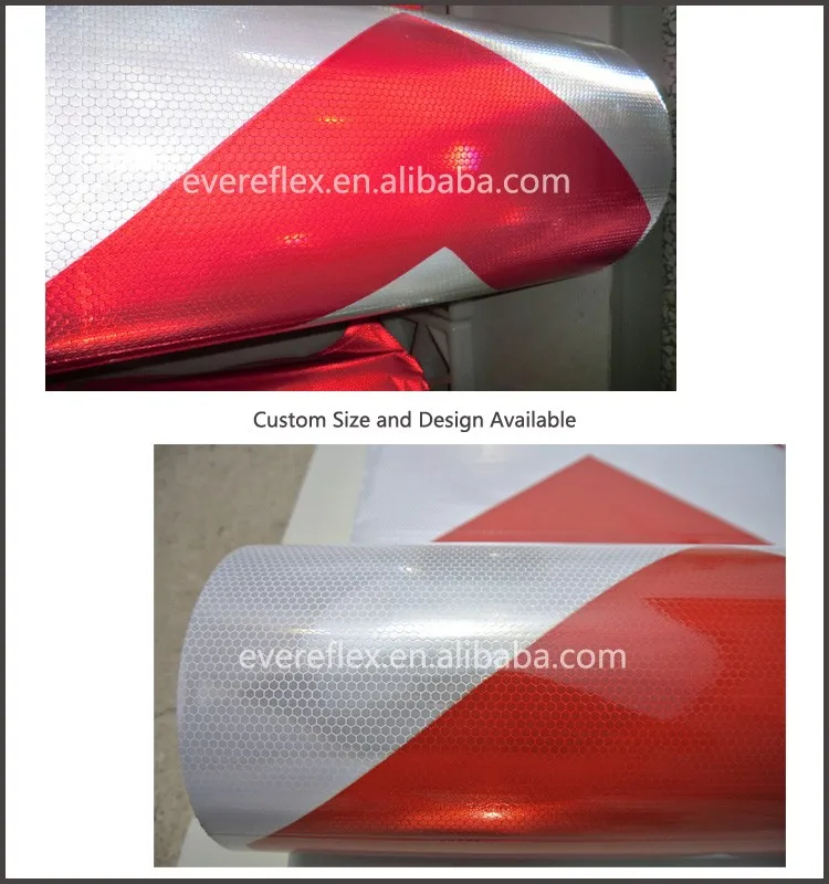 Diagonal Reflective Sheeting Vinyl For Traffic Safety Buy Reflective