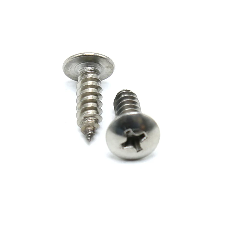 Carbon Steel M8 Self Tapping Screws Phillips Truss Large Head Selftapping Screw Buy Self