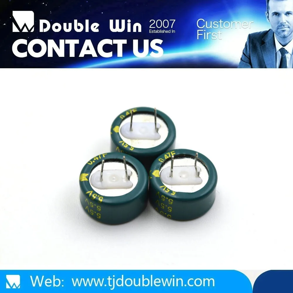 Coin/button Super Capacitor 5.5v 4f With Ce Approval Ultracapacitor