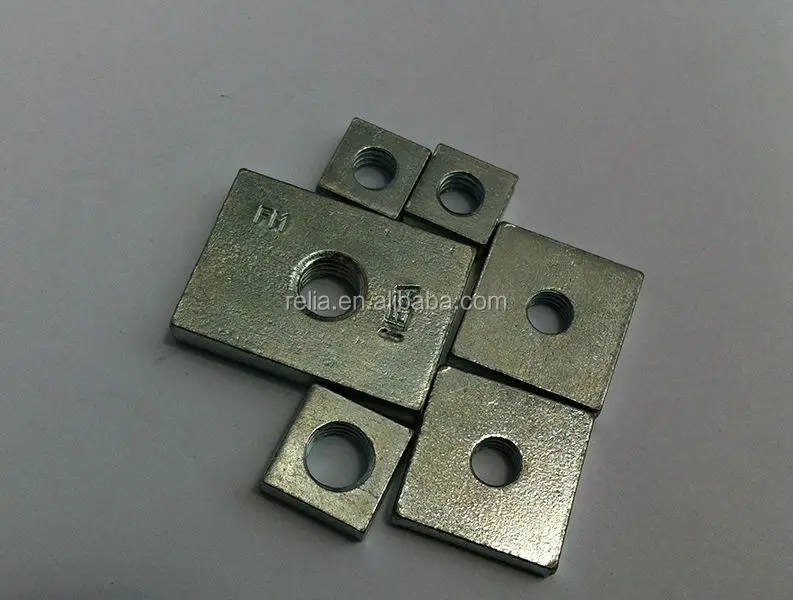 Zinc Plated Black Threaded Square Washer,Square Lock Washer Buy