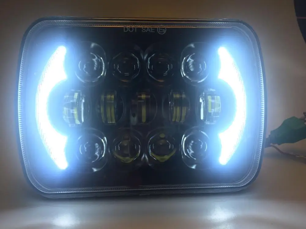 7" rectangle led headlamp