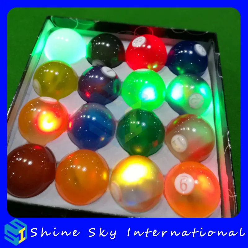 light up pool table balls