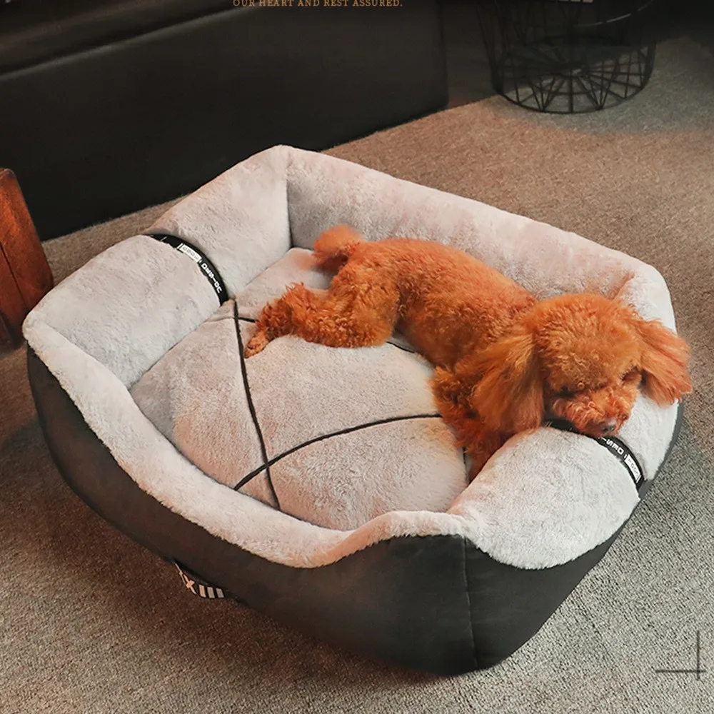 large soft dog bed