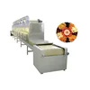 Industrial microwave tunnel dryer machine Cat Sand drying sterilization equipment