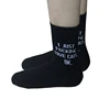 Custom Letter socks I just love cats socks cotton hip-hop skateboard medium tube socks