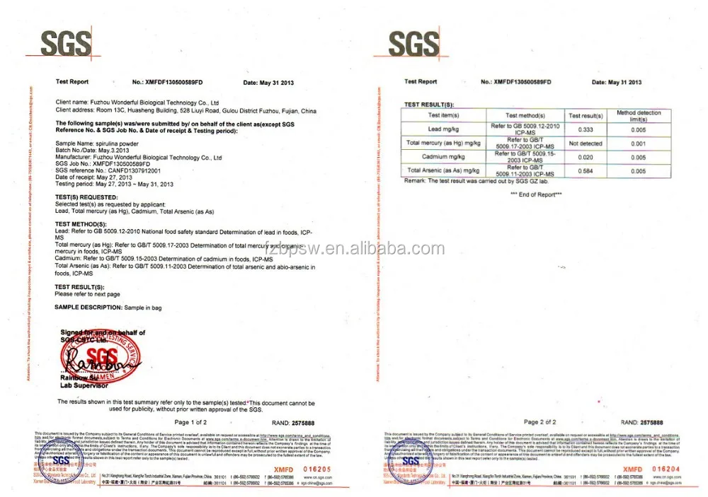 SGS test report1_