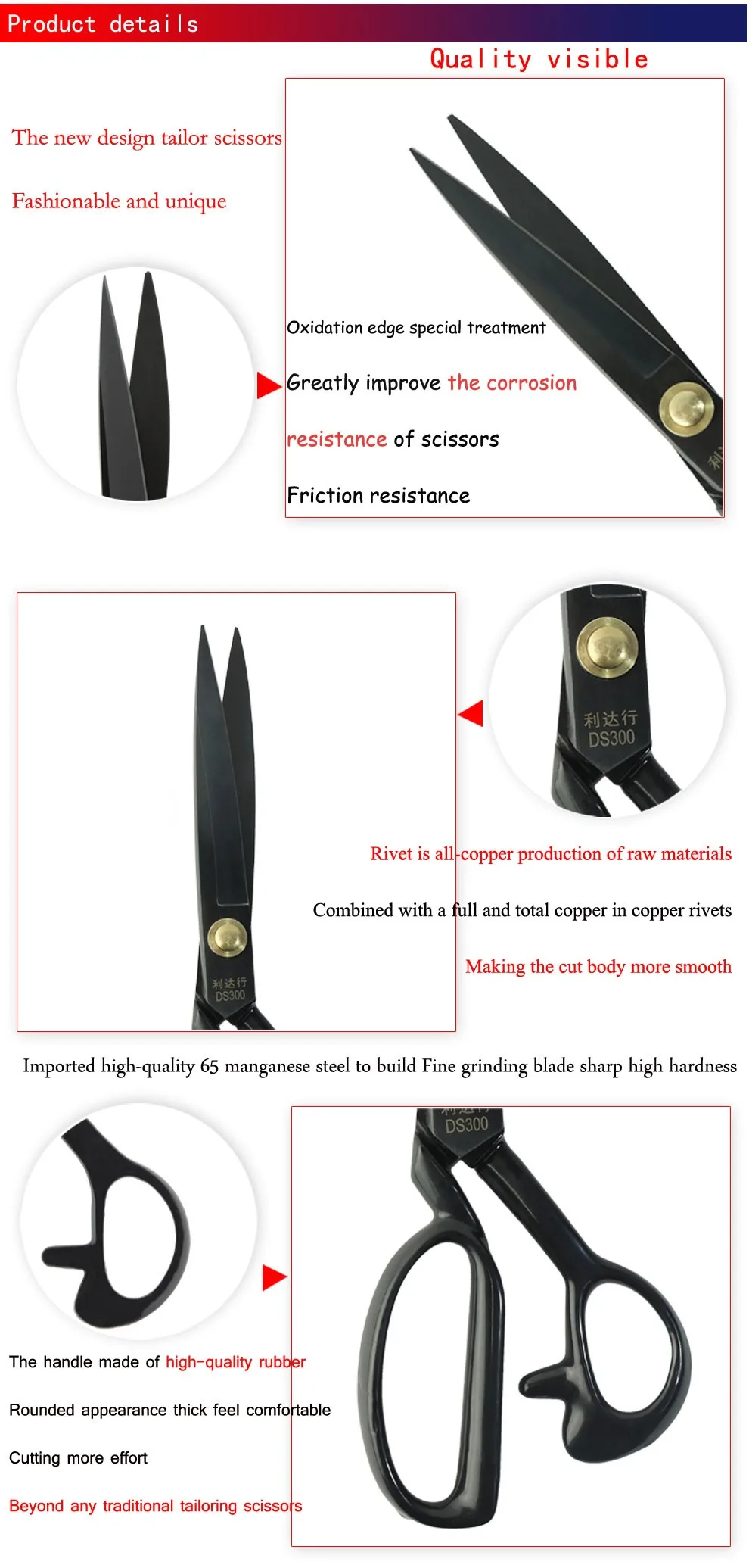 Sharp Tailor Scissor For Cutting Fabric Scissors Buy Tailor Scissor