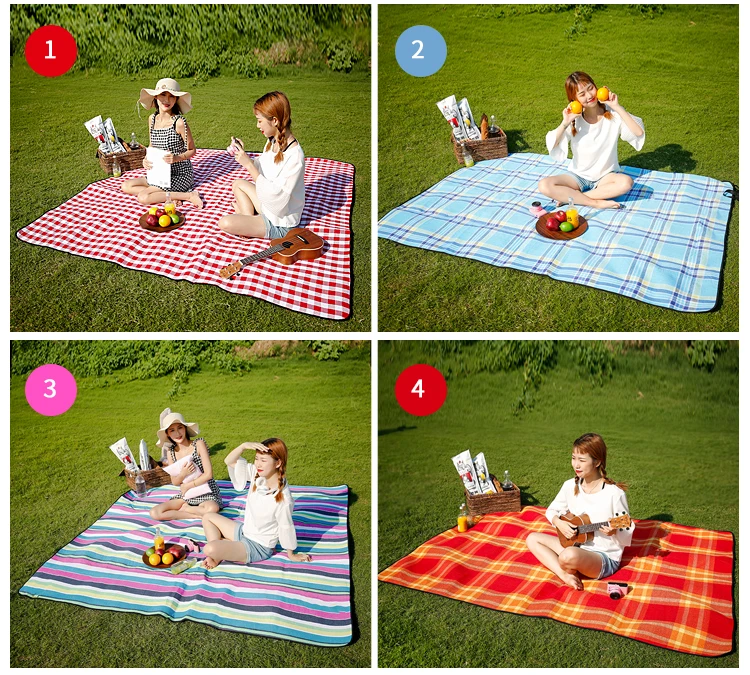 thick padded picnic blanket