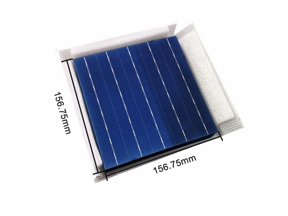 5bb 18.60 18.70 High Efficiency Solar Cell 6inch A Grade Poly Solar