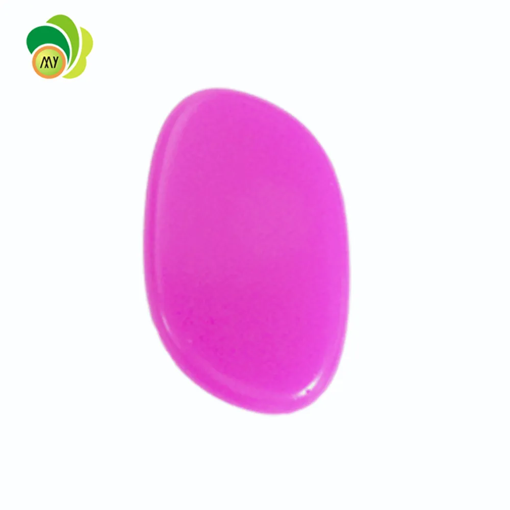 2017 New Oval Facial Beauty Cosmetic Flawless Thin Blender Gel Silicone ...