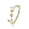 51803 xuping gold plated bracelets bangle models cuff design for ladies