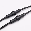 2 Pin power wire connector mini IP68 waterproof cable plug for led lighting
