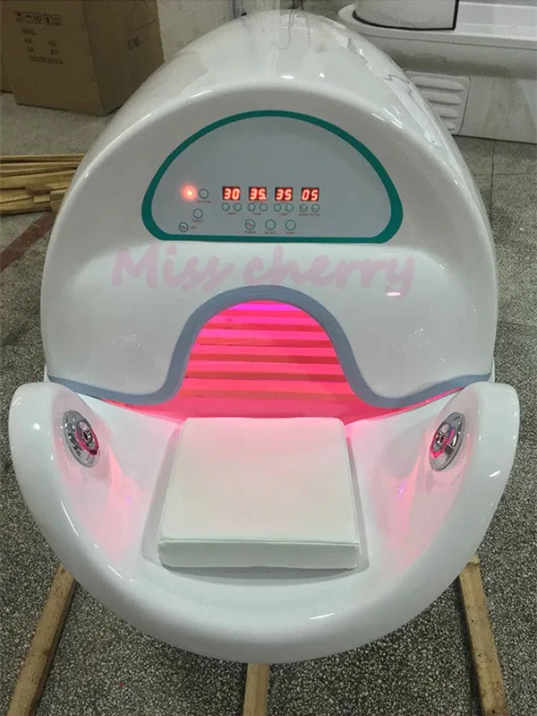 spa use ozone auna spa capsule with 8 led  light