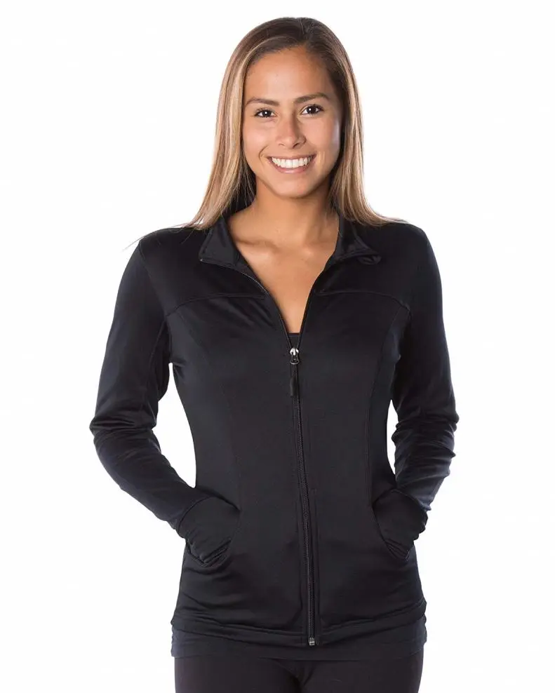 Blank Womens Slim Fit Lightweight Full Zip Up Yoga Workout Jacket - Buy Gym  Jacket Women,Gym Fitness Jacket,Sportswear Jacket Product on Alibaba.com