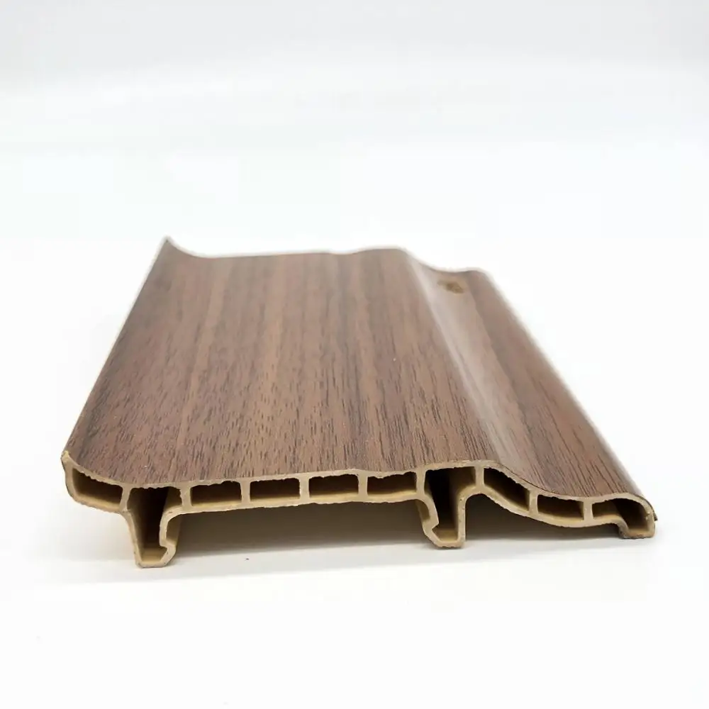 
PVC Floor Skirting Board with wooden color 