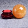 Hot Natural Iceland Spar Sphere Crystal Ball with Orange Color