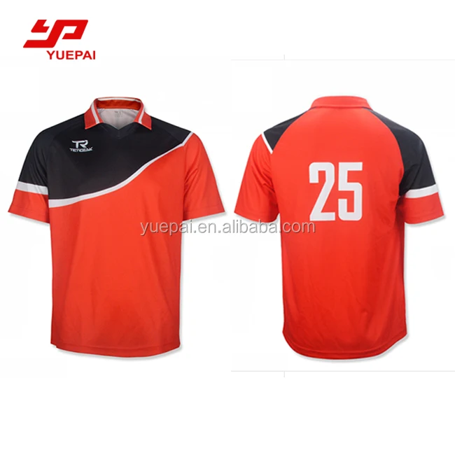 Cricket Best Buy Sports Jersey Kashmir Eleven Red/Green Design Fully Customizable Sports Kit Shirt Only