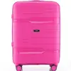 Newest design PP Material hard case trolley luggage