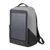 2019 solar backpack Universal outdoor soft waterproof laptop backpack carry solar panel bag mochila with usb charging