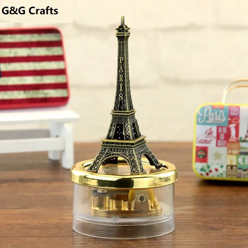 Paris Eiffel Tower Souvenir Gift Music Box Buy Eiffel Tower Music Box