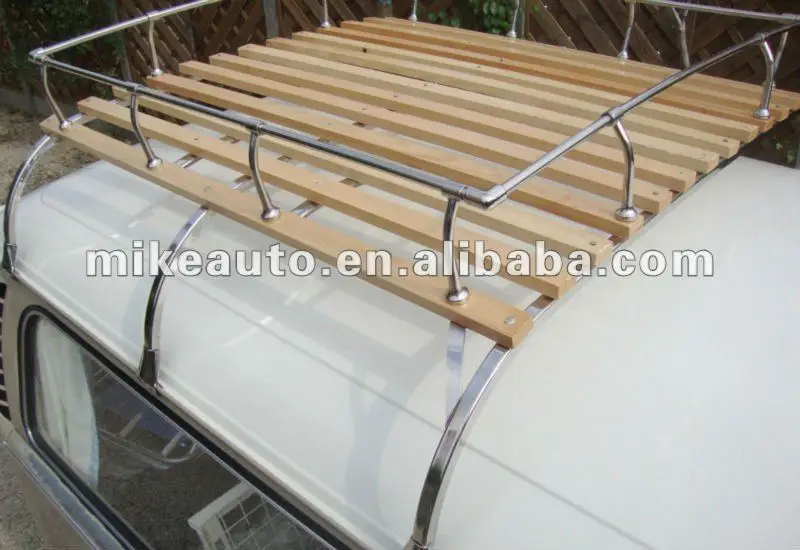 Stainless steel roof racks para vw busSoportes para techo de Coche