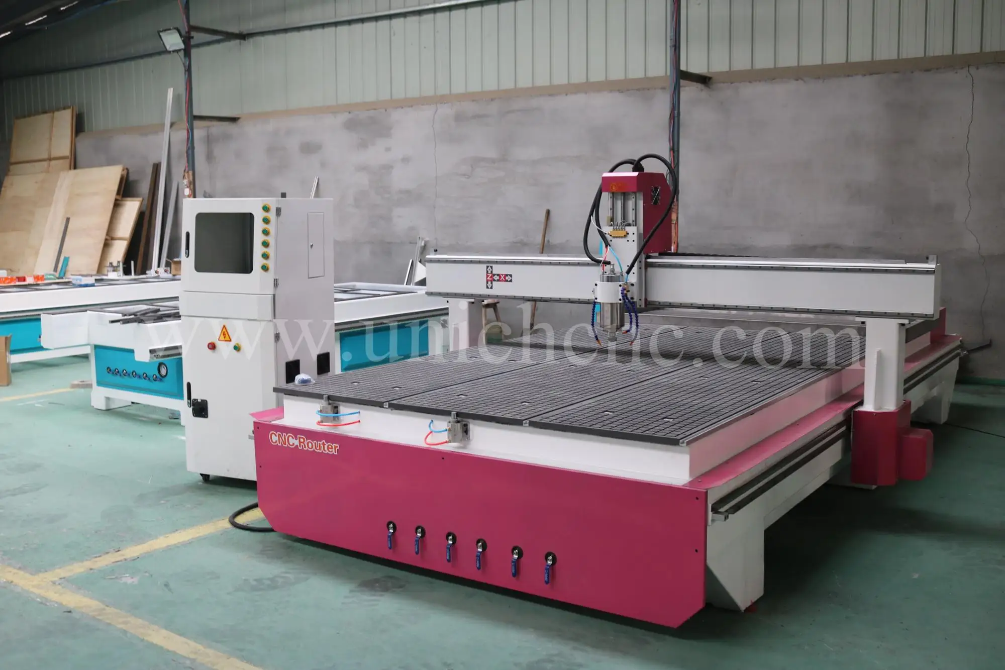 Big size Wood furniture carving and cutting machine