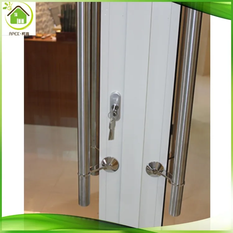 Swing Aluminum Frame Commercial Office Glass Door Texture Smart