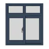 UPVC PVC Blind Window Shutter Window