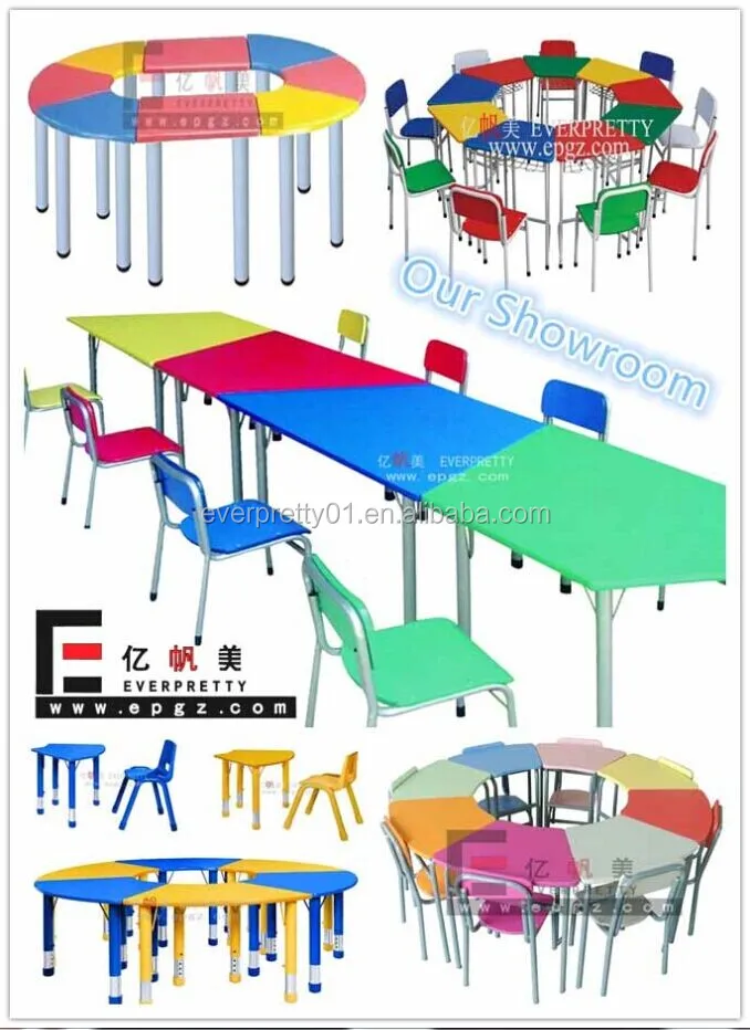 Children Furniture Adjustable Semicircle Round Table Buy Round Table