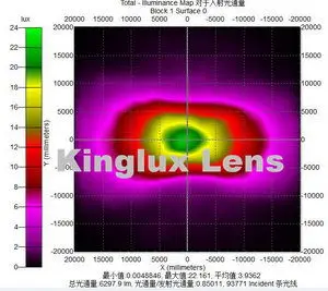 High quality led tunnel led light antiglare optical glass lens for projector led lighting