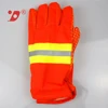 Hot selling Fireman safety fire fighting flame retardant fire proof fire resistant GlovesSafety Fireman Gloves for Firefighter