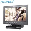 1280*800 pixels Picture in Picture 12 inch hdmi monitor 3G SDI with Tally Indicator V-mount battery plate Foldable bracket