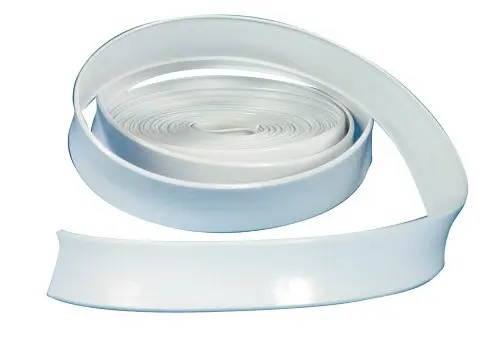 Camco Vinyl Trim Insert with UV Inhibitors for Extended Life - Replace Cracked and Stained RV Trim Inserts (1" x 100', White) (25202)