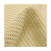 Professional customized gsm beige P-DTY polyester mesh fabric material for laundry bag