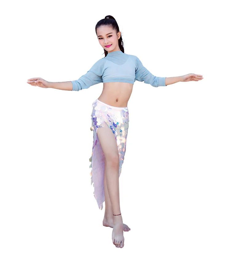 
RT301 Wuchieal 2018 New Style Cute Children Belly Dance Costume for Girls 