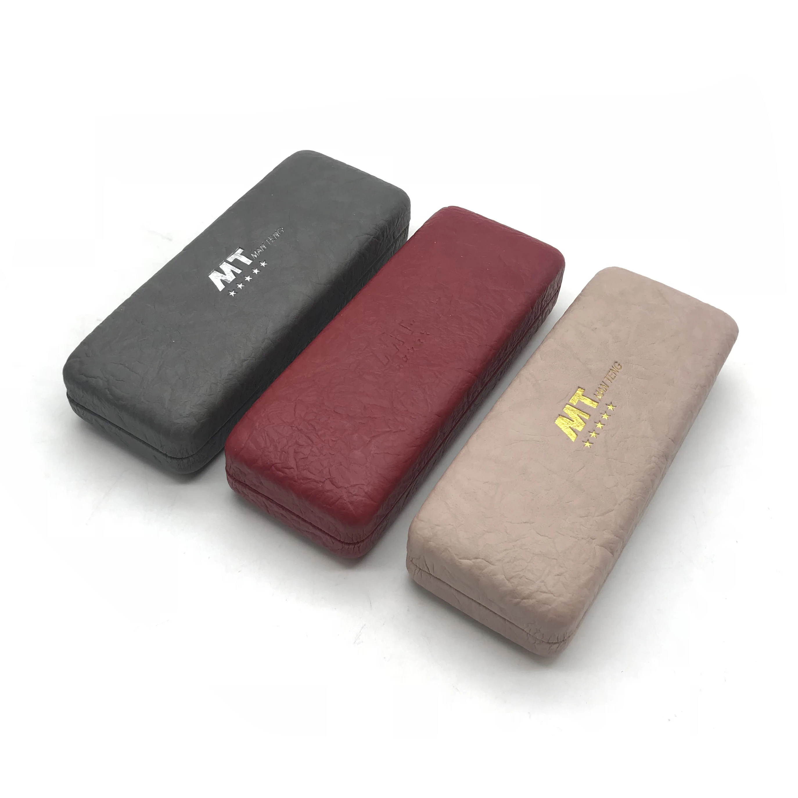 Luxury Metal Sunglasses Case With Embossed Or Custom Logo Hard Sun