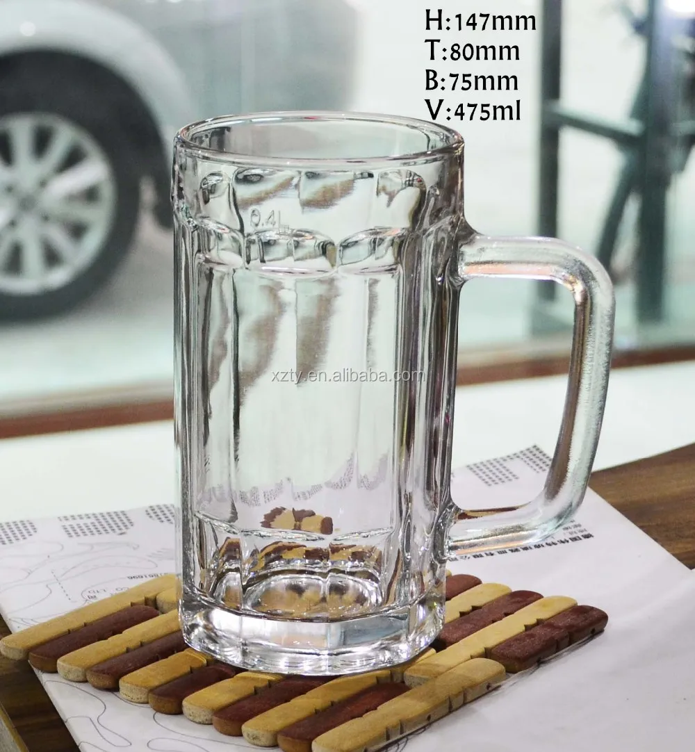 16 Oz 0.8 Pint Blinkmax Glass Beer Mug/beer Glass/beer Stein Wholesale
