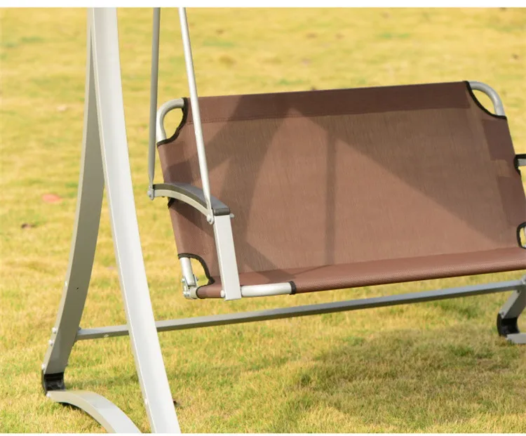 Outdoor indoor iron metal swing sets for adults, wholesale Outdoor